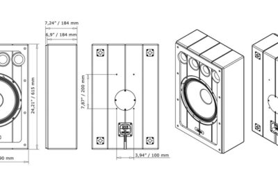 Ascendo The12 Passive On-Wall Speaker