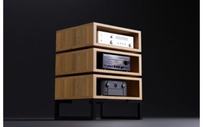 Lagom Studio American Oak Karlstad Amp Rack – Hi fi Rack